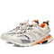 TRACKS ORANGE WHITE SNEAKERS