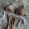 MIUE BROWN WHITE BIKINI