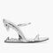 BADDIE HEELS SILVER