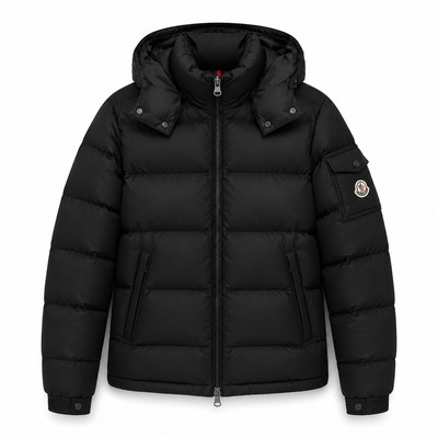 BLACK MATT COAT