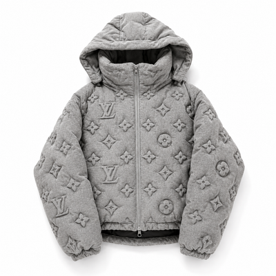 ICONIC PUFFER COAT - Grey