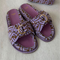 PURPLE SANDALS