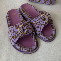 PURPLE SANDALS