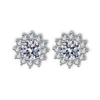 S925 Snowflake Earrings