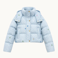 MONOGRAM DENIM COAT