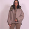 REMOVE JACKET TAUPE