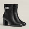 SILVER LOCK ANKLE BOOTS
