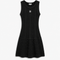 C A-LINE BLACK DRESS