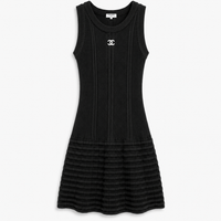 C A-LINE BLACK DRESS