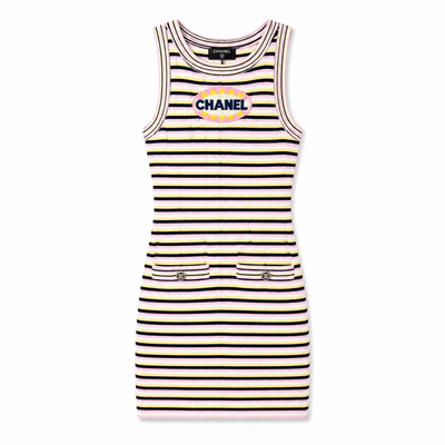 C STRIPES DRESS