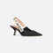 SLINGBACK PUMP LOW BLACK