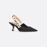SLINGBACK PUMP LOW BLACK