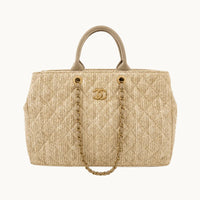 BEIGE LARGE BAG