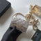 NELLY MINI BAG SILVER WITH GOLD CHAIN