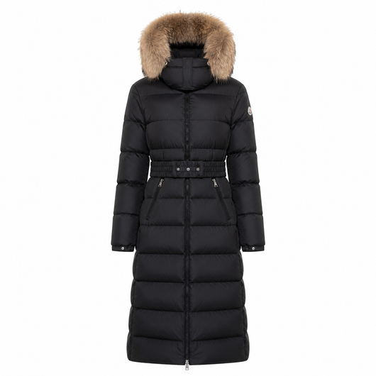 FUR TRIM LONG COAT