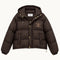 Brown detachable Puffer Jacket