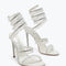 RENE C HIGH HEELS WHITE
