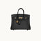 TOP HANDLE BAG 25 BLACK