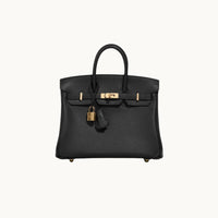 TOP HANDLE BAG 25 BLACK