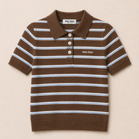 MIUÉ ORLISE TOP BROWN