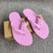 RED BOTTOM FLIP FLOPS PINK