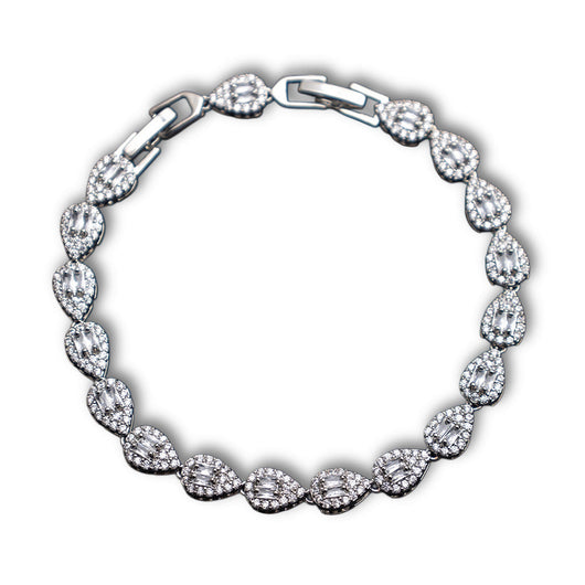Cubic Teardrop Bracelet