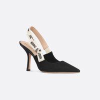 SLINGBACK PUMP HIGH BLACK