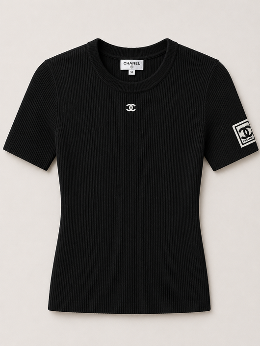 EVELIA TOP BLACK