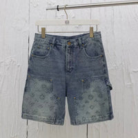 denim shorts long