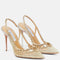 AQUA TIARA HEELS GOLD