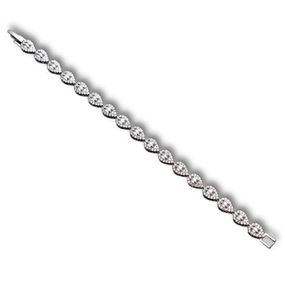 Cubic Teardrop Bracelet