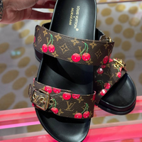 CHERRY STRAP SANDALS