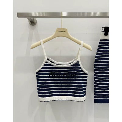 Miu Miu set stripes