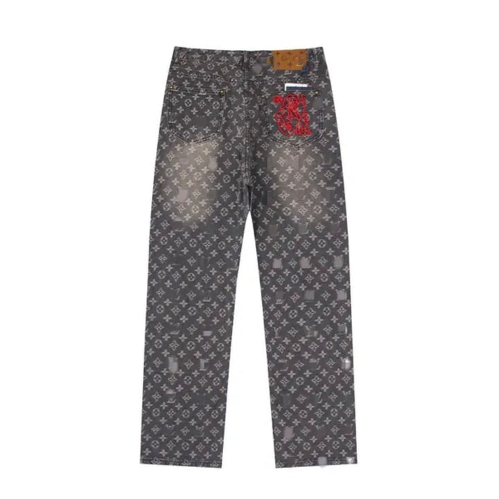 LV VINTAGE MONOGRAM JEANS