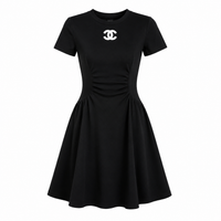C SHORT BLACK DRESS