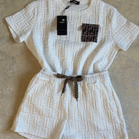 WHITE SUMMER SET