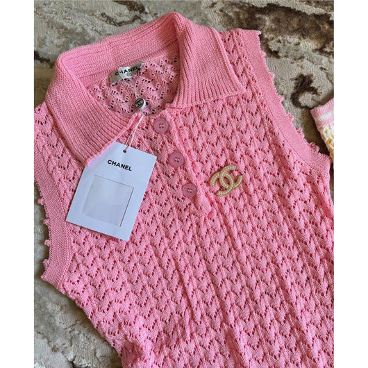 CC pink dress