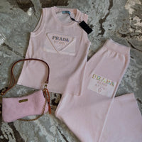 triangle pink set