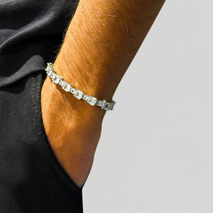 Cube Bracelet - Silver