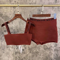 CHRISTY SET SHORT BROWN