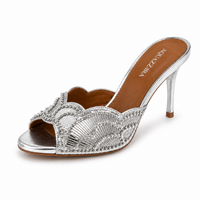 AQUA HEELS SILVER