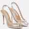 AQUA TEMPTATION HEELS SILVER