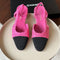 HOT PINK SLINGBACK FLATS