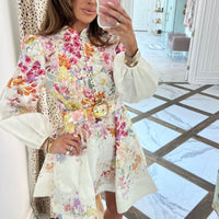 SUMMER FLOWERS DRESS