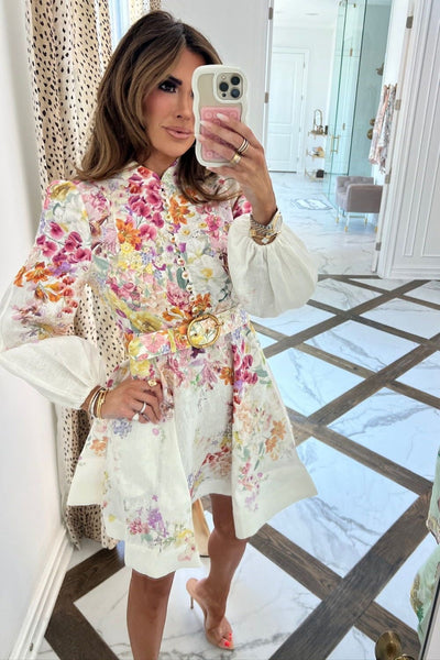 SUMMER FLOWERS DRESS