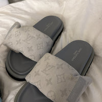 PILLOW MULES GREY