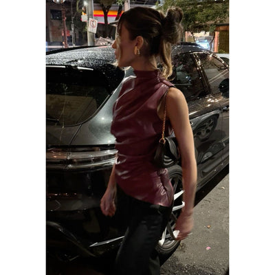 Burgundy Top