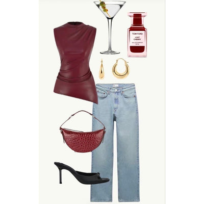Burgundy Top