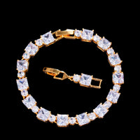 Cube Bracelet | Gold