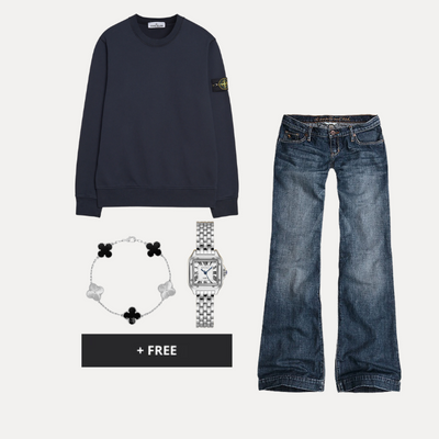 VIRAL OUTFIT - Blue Stoney